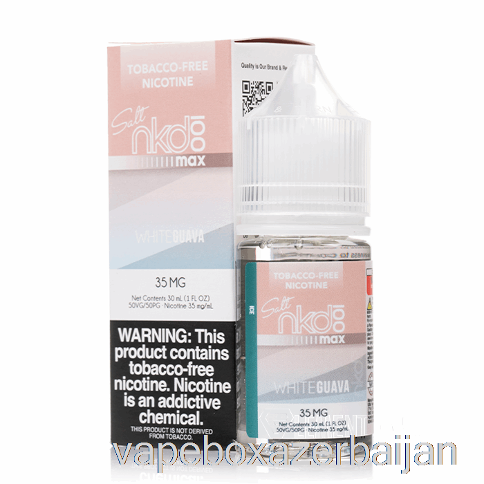 Vape Smoke ICE White Guava - Naked MAX Salt - 30mL 35mg